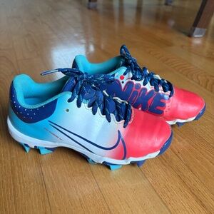 Nike Hyperdiamond 4 Softball baseball Cleats Keystone GG kid youth size 1
